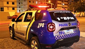 Homem é preso por acusar traição e agredir esposa com cadeira em Aracaju / Foto: Foto: Polícia Militar/SE