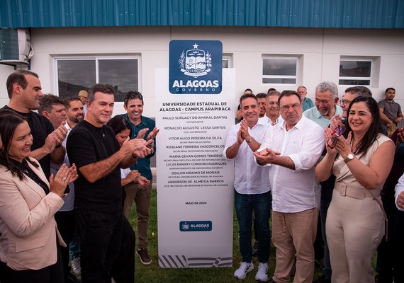 Governador inaugura campus da Uneal em Arapiraca e autoriza concurso público