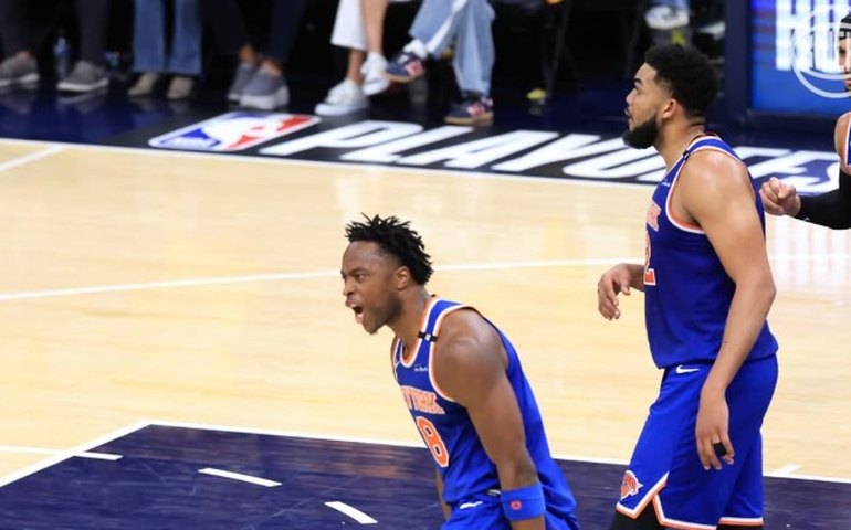 Knicks superam Pacers com reação incrível e vencem a 1ª nas finais da Conferência Leste na NBA