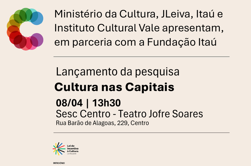 Sesc Alagoas participa de seminário sobre hábitos culturais dos maceioenses