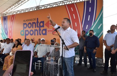 Palmeira dos Índios: Renan Filho entrega R$ 15 milhões em obras estruturantes 