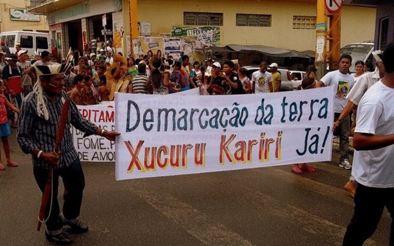 Policiais militares espancam indígena e o mantém cativo durante evento em Palmeira dos Índios