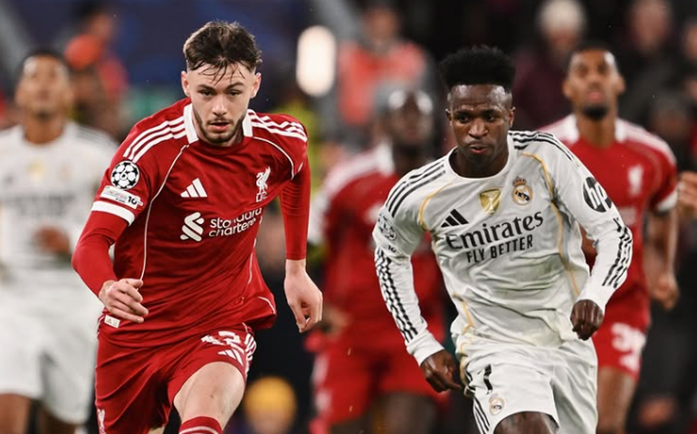 Liverpool massacra Real Madrid, supera noite de gala de Courtois e cola no topo da Champions