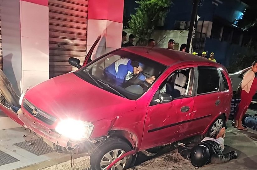 Lei Seca apreende adolescente que 'furou' blitz e provocou acidente em Arapiraca