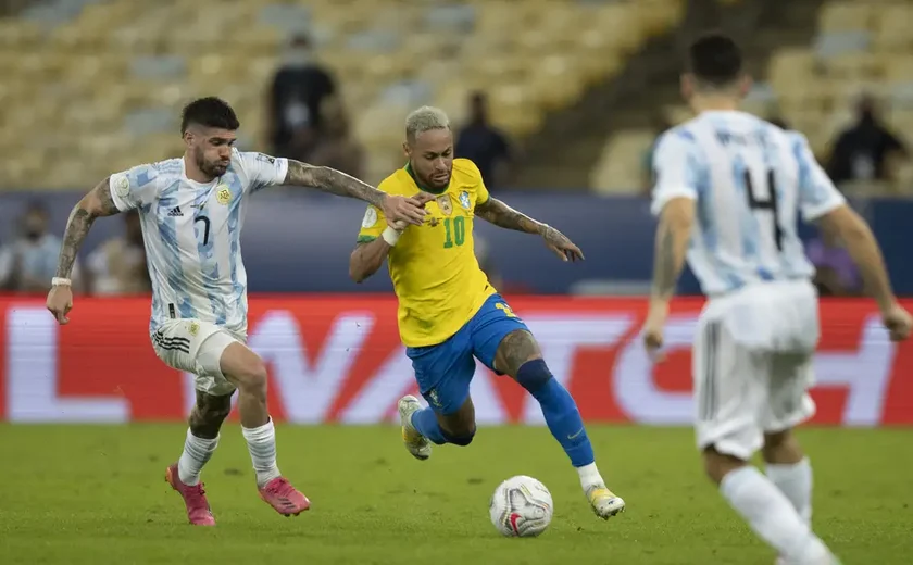 Brasil x Argentina: vídeo mostra desentendimento entre torcedores antes do jogo começar