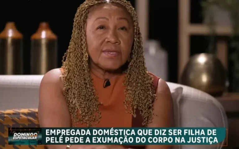 Mulher que diz ser filha de Pelé pede exumação do corpo após teste negativo de DNA