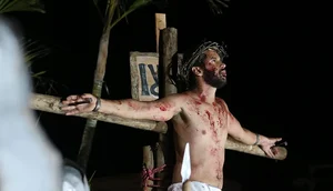 Espetáculo que narra a Paixão e Morte de Cristo será apresentado nesta terça-feira (4) em Carira / Foto: Foto: Arquidiocese de Aracaju/ Divulgação