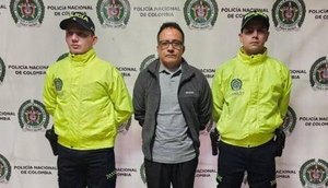 Traficante brasileiro na Colômbia / Foto: Foto: Polícia Nacional da Colômbia/ Divulgação
