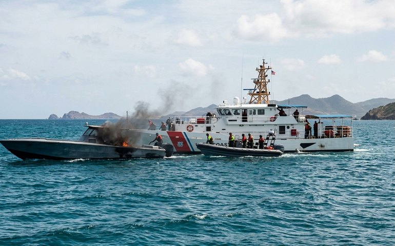 EUA realizam novo ataque a embarcação ligada ao narcotráfico no Caribe
