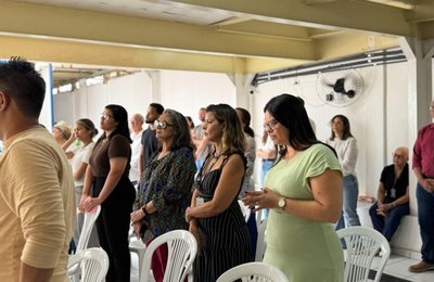 Seminfra e Iplam promovem celebração de fim de ano com foco em gratidão e integração entre equipes