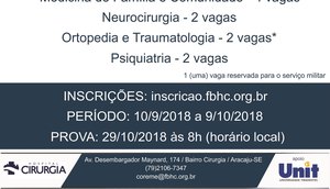 Residência médica do hospital de Cirurgia