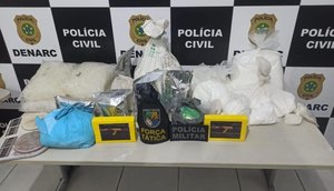 Homem é preso com 40 kg de cocaína após invasão a domicílio em Aracaju / Foto: Foto: Polícia Militar/SE
