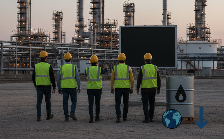 Petróleo encerra em baixa após volatilidade e incertezas sobre oferta global e Venezuela