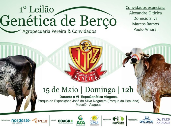 Produtores da CPLA terão acesso à genética leiteira em remate