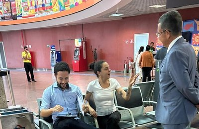 MPAL faz pesquisa com passageiros do Aeroporto Zumbi dos Palmares para avaliar qualidade do serviço das companhias aéreas