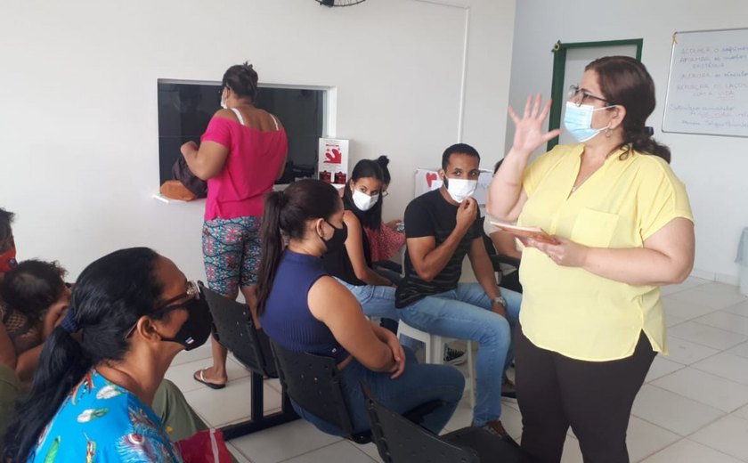 Setembro Amarelo: Unidade de Saúde Sérgio Quintella realiza mobilização junto a usuários