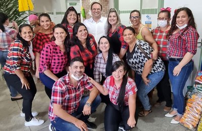 Unidades de saúde de Arapiraca fortalecem vínculos com a comunidade nos festejos juninos