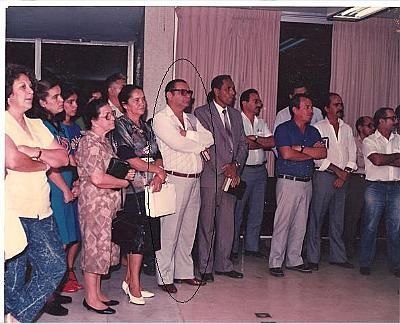 Ev. José Aurélio no dia de sua aposentadoria