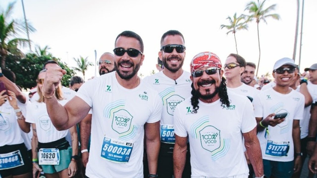 Bell Marques e seus filhos, Rafa e Pipo levam Corrida 100% Você à Maceió, nesta quarta (16)