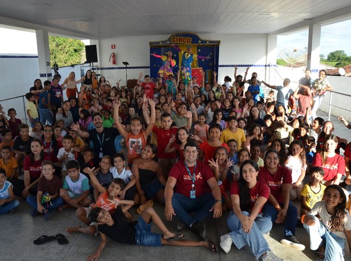Em celebração ao Dia das Crianças, espetáculo “Agreste Itinerante: A Magia do Saneamento” foi apresentado para alunos de Lagoa da Canoa