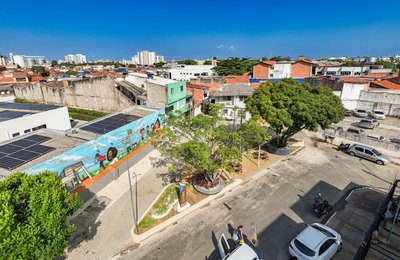 Praça Recife é revitalizada e se torna novo espaço de convivência no bairro do Poço