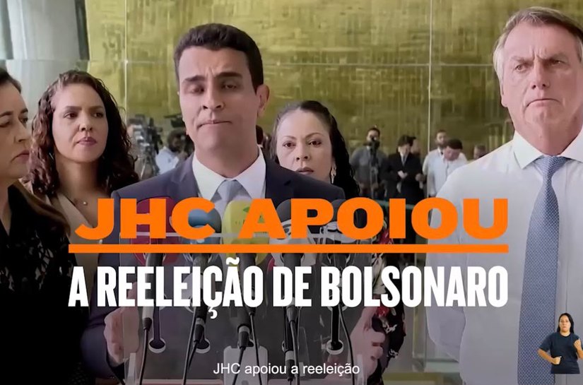 Renan Filho critica apoio de JHC a Bolsonaro e destaca atuação na pandemia