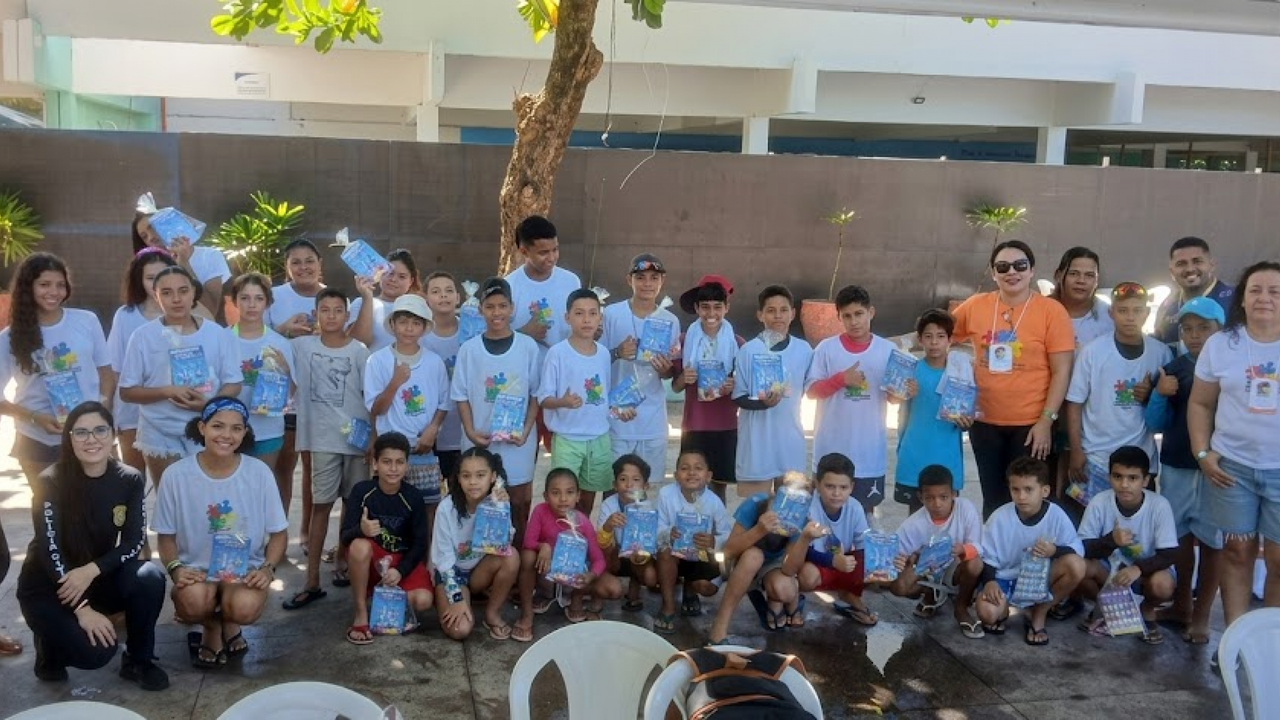 Polícia Civil promove integração social com crianças e adolescentes em Fernão Velho