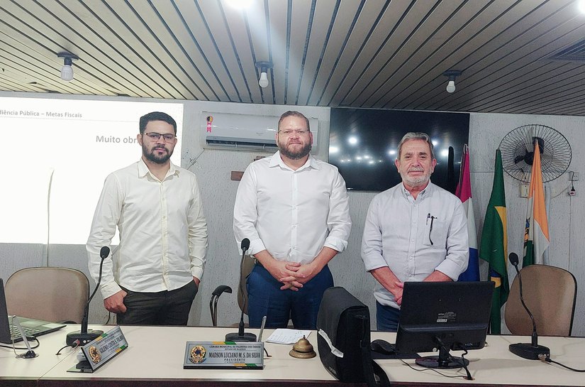 Prefeitura de Palmeira apresenta metas fiscais do primeiro quadrimestre em audiência pública