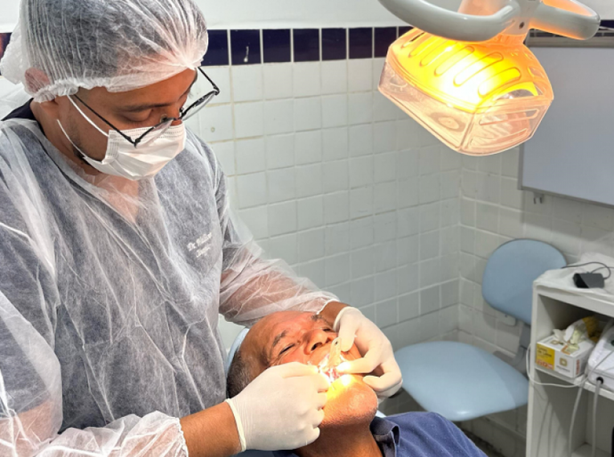 Secretaria de Saúde de Campo Alegre realiza mutirão para confecção de próteses dentárias no CEO