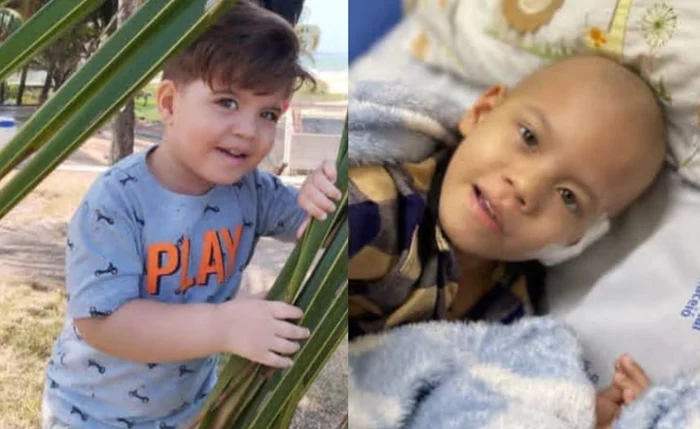 Arthur foi diagnosticado com rabdomiossarcoma.