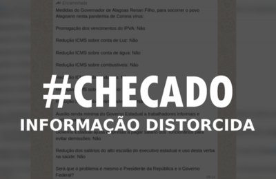 #Checado: mensagem lista medidas distorcidas sobre ações do governo