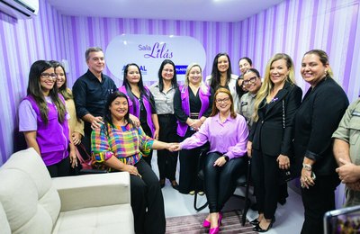 Terminal rodoviário ganha Sala Lilás para denúncias sobre violência contra a mulher