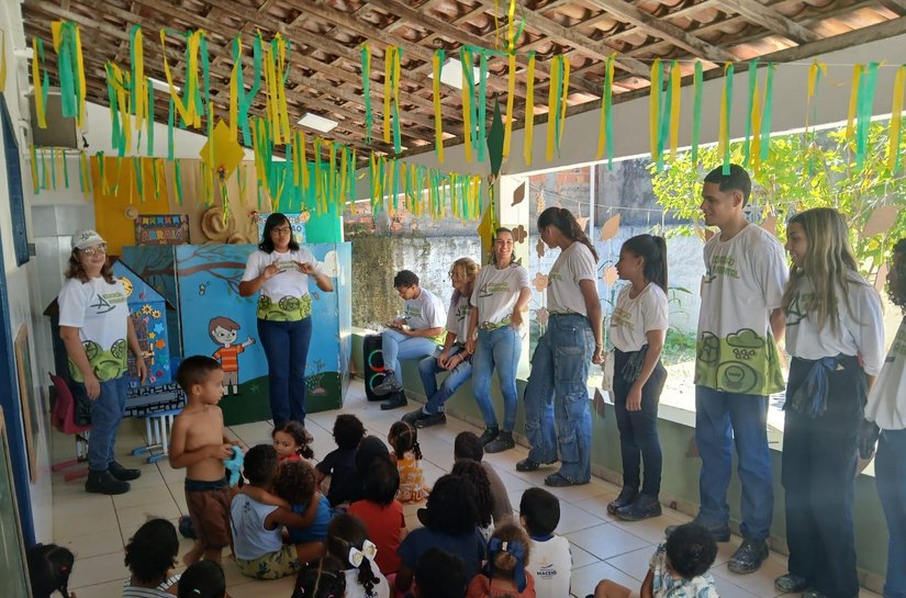 Alurb leva atividades da Semana do Meio Ambiente para CMEI do litoral norte