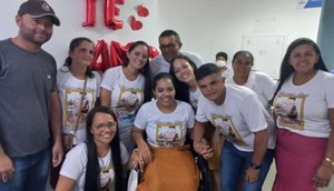 Funcionária com corpo queimado durante explosão em escola de Itabaianinha recebe alta após 23 dias internada
