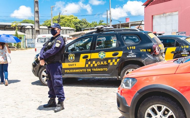 Grupamento especial da Guarda Municipal garante segurança aos agentes da SMTT