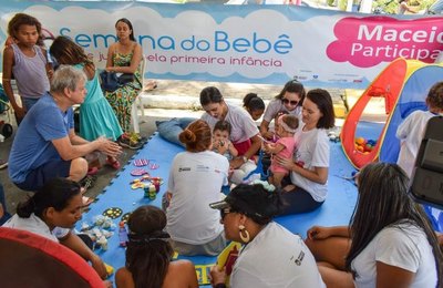 Semana do Bebê promove atenção à Primeira Infância em Maceió