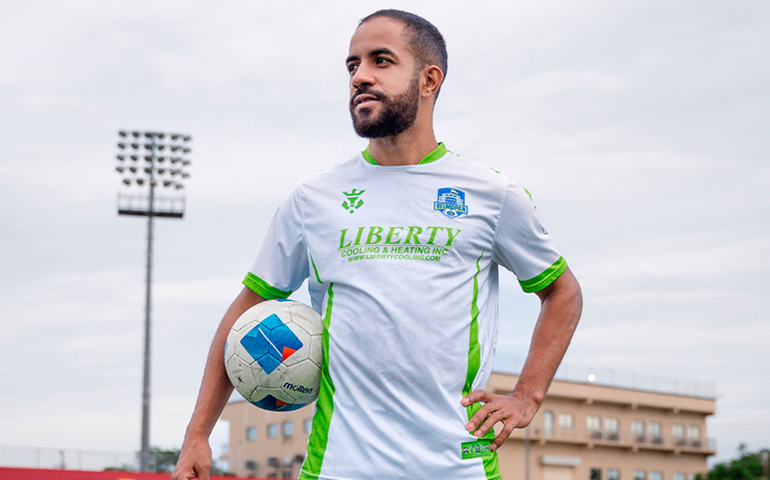 Em primeira experiência internacional, Werley Capanema chega ao futebol de Belize: “Feliz e motivado”