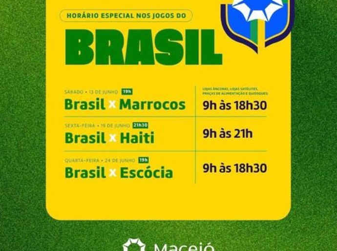 Confira horário de funcionamento do Maceió Shopping nesta sexta (19)