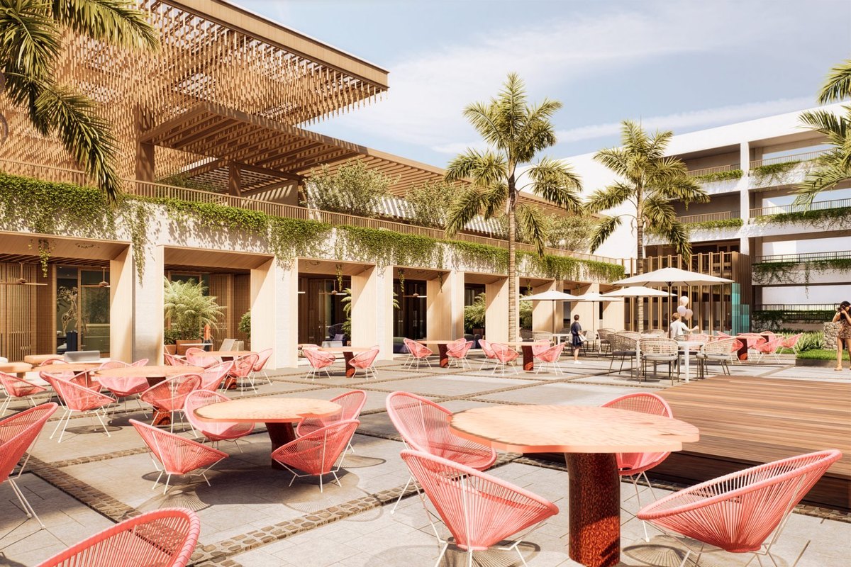 Praça gastronômica