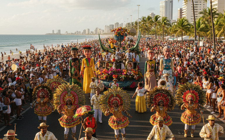 Carnaval 2026 em Maceió reúne tradição, grandes atrações e eventos até fevereiro