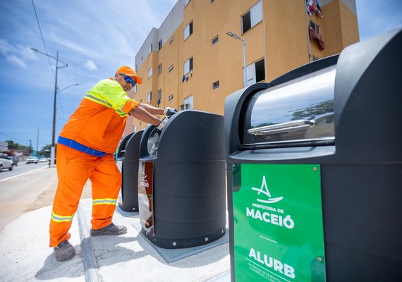Maceió inova com 'Lixeiras Subterrâneas' no combate à poluição