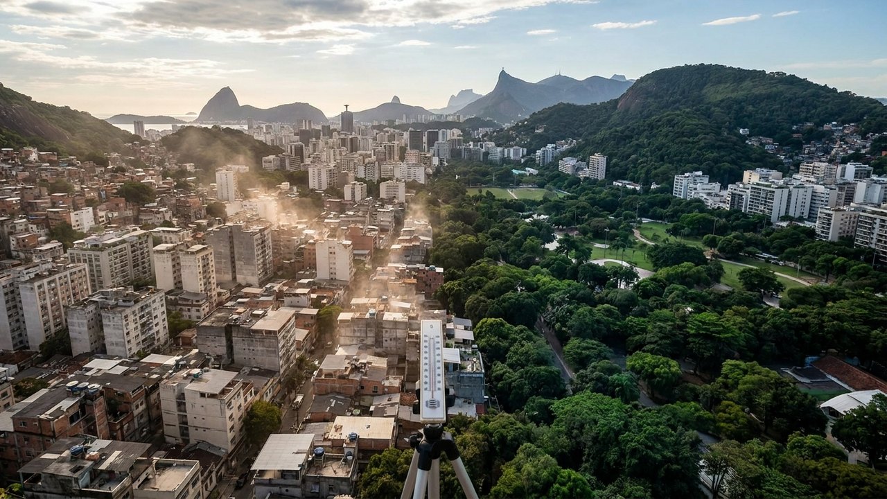 Estudo aponta que o Rio abriga ilhas de calor e de frescor simultaneamente