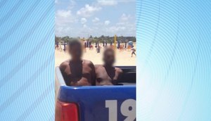 Após a prisão da dupla, vítima teve pertences devolvidos. / Foto: Imagem: Reprodução/TV Atalaia