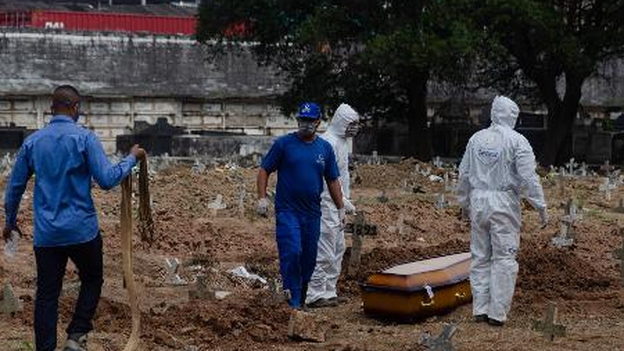 Saúde: País registra 612 mortes por covid-19 em 24h; total de óbitos vai a 43.332