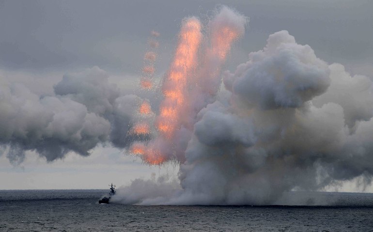 Rússia diz ter derrubado míssil sobre a Crimeia