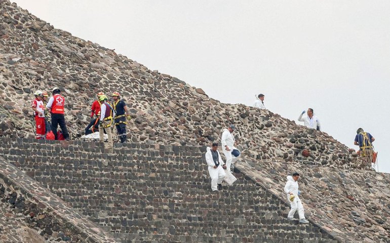 Brasileiras feridas em ataque a tiros nas pirâmides do México estão fora de perigo