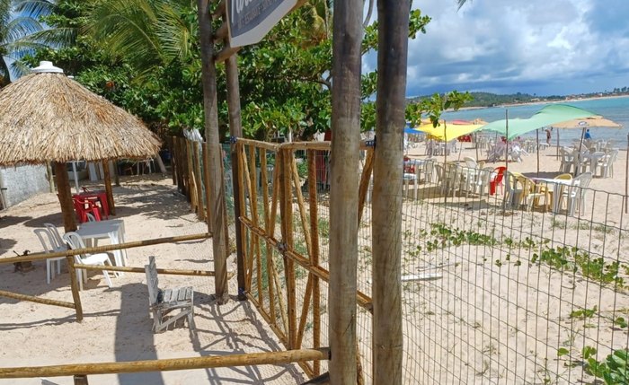 Receptivo montado na praia não tinha licença ambiental