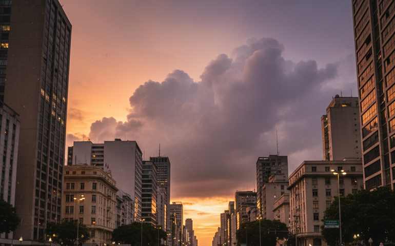 Calor e chuva? Veja como fica o tempo na virada em São Paulo
