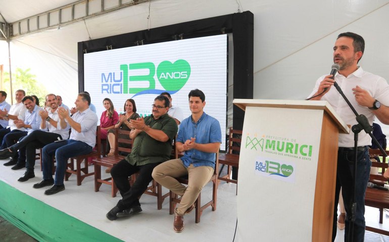 Em murici, governador reafirma o &#8220;compromisso em promover melhor qualidade de vida para os alagoanos&#8221;