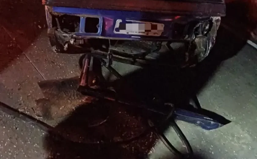 Capotamento deixa quatro pessoas feridas em Messias